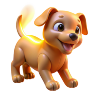 playful vibrant A playful puppy chasing its tail, bright, playful lighting, cute and energetic style gallery standard png