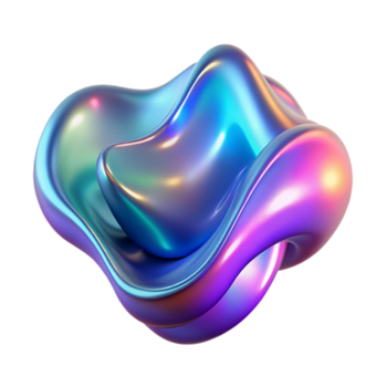 asombroso energético rústico un líquido, amorfo forma, morphing y transformando, con un holográfico brillo, en un surrealista, de otro mundo estilo, debajo un pulsante, neón ligero refinado png