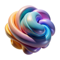 dazzling impressionist An abstract representation of emotions, visualized as a swirling cloud of colors and textures, lit by a dynamic, emotive light studio quality png