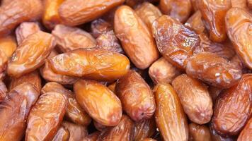 hand pick dates from a local market in the Middle East video