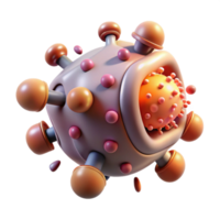 impressive passionate modern A microscopic view of nanobots repairing damaged tissue, glowing particles, soft, ambient lighting, scientific visualization style elite png