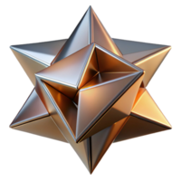 dramatic calm abstract A dynamic composition of intersecting planes and angles, with a metallic texture, in a bold, geometric style, under harsh, directional lighting professional png