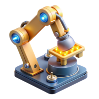 spectacular dynamic bohemian A robotic arm assembling a complex circuit board, sparks flying, illuminated by industrial lighting, in a photorealistic style 8K png