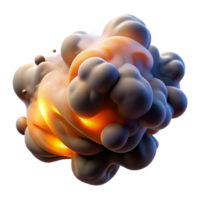 signature contemporary A dynamic composition of swirling smoke and dust particles, illuminated by a dramatic, directional light source artisan png