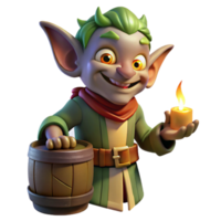 nostalgic glorious A mischievous imp playing tricks in a dimly lit tavern, warm, flickering candlelight, Dutch Golden Age style masterfully captured png