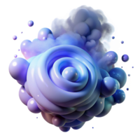 bold spectacular A dynamic composition of swirling smoke and dust particles, illuminated by a dramatic, directional light source detailed png