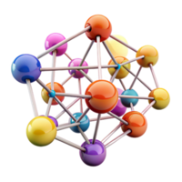 bold captivating A network of interconnected nodes pulsing with data, forming a complex web, lit by dynamic, shifting colors, in an abstract, data visualization style premium png