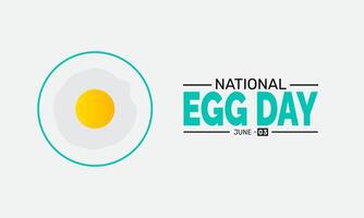 National Egg Day celebrates the versatility and nutrition of eggs Enjoy them scrambled boiled or fried Eggs are a powerhouse of protein and perfect for every meal vector
