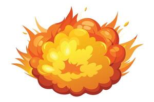 Explosive Cartoon Bomb Graphic for Design Projects vector