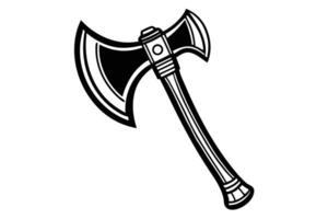 A illustration of a Simple Axe vector