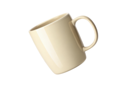 stylish mug mockup showcasing modern design with smooth finish perfect for branding or personal use png