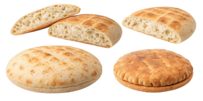 Sourdough bread features crusty exterior and soft airy interior, perfect for sandwiches or toasting. Its unique flavor enhances any meal png