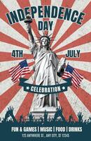 independence day 4th july poster design ideas template