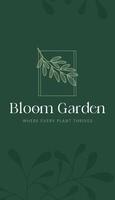 Moss Green Gardener Business Card template