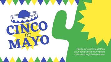 Celebrate Cinco De Mayo Festival Twitter Post template