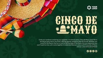 Celebrate Cinco De Mayo Season template