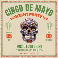 social media cinco de mayo for instagram post template