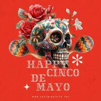 cinco de mayo post social media instagram template