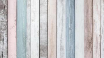 Wood panel background with different colors photo