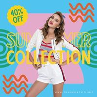 Summer Sale Instagram Post template