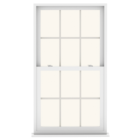 3d render tall black window frame with transparent background png