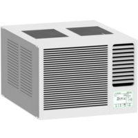 Render window air conditioning unit with transparent background png