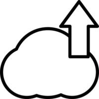 upload backup icon vector