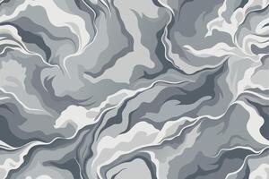 Seamless marble pattern in gray. illustration for background, wallpaper, packaging and digital design. vector