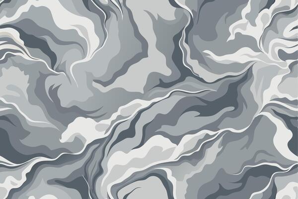 Seamless marble pattern in gray. illustration for background, wallpaper, packaging and digital design.