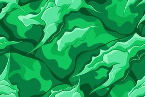 A green background with many leaves vector