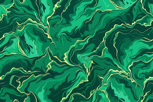 Premium green marble seamless background.