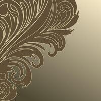 Beautiful ornament background design vector