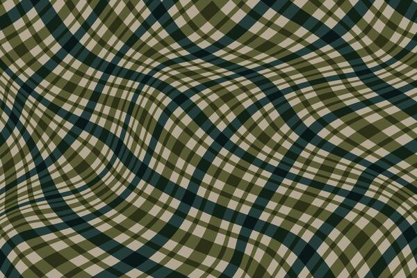 simple abstract sea green and olive color daigonal line plaid wavy pattern soft creative geometric smooth texture plaid check tartan gingham wavy pattern that can be used as a background or texture