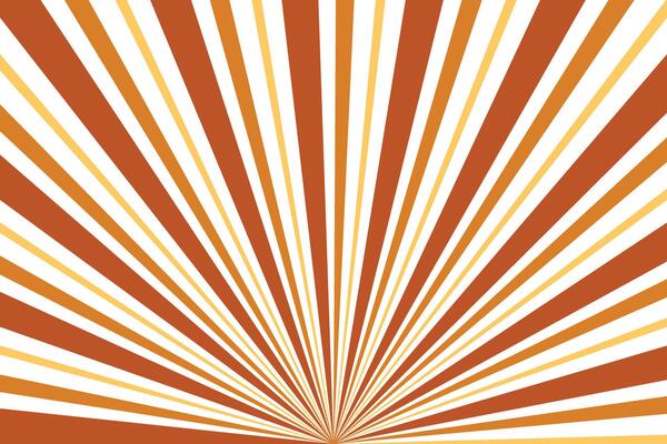 simple abstract lite dark orange brown cream color sunburst line pattern sunburst rays background a white background with a star that can be used as a background or texture retro sunburst