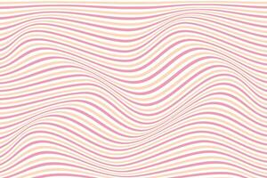 simple abstract soft light color geometric horizontal wavy line pattern vector