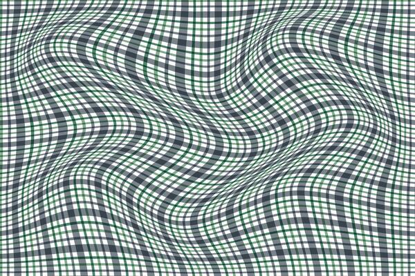 simple abstract fig color plaid check wavy line pattern distorted grid a wavy optical illusion
