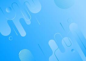 abstract blue gradient background with geometric shape vector