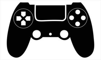 Game controller silhouette vector