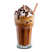 Delightful chilled coffee drink png