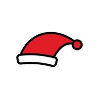 Santa Claus hat vector
