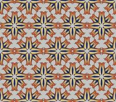 Seamless pattern flourish ornament in 1920s graphic design style. Artistic abstract vintage geometric diagonal structure asian ornamental texture vector