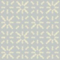 Abstract arabesque seamless pattern. Artistic ripple line with geometric shapes. vector