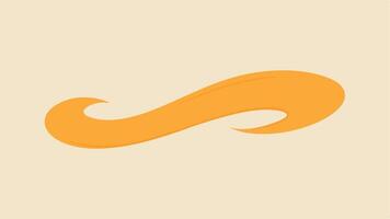 Abstract Curved Strokes Pattern for Modern Design vector