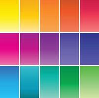 bright colors gradient effect backgrounds vector