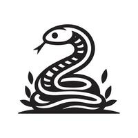 Gopher Snake Wildlife Drawing vector