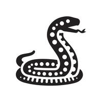 Gopher Snake Outline Image vector