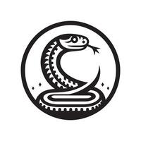 Gopher Snake Silhouette vector