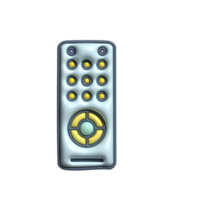 3D Remote TV Controller and Smart Device Accessory Concept png