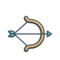 Modern 3D Arc Icon Elegant Shape and Architectural Structure Design png