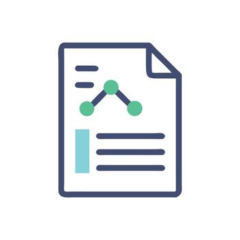 Data Report Analytics Chart Data Insights Business Document vector